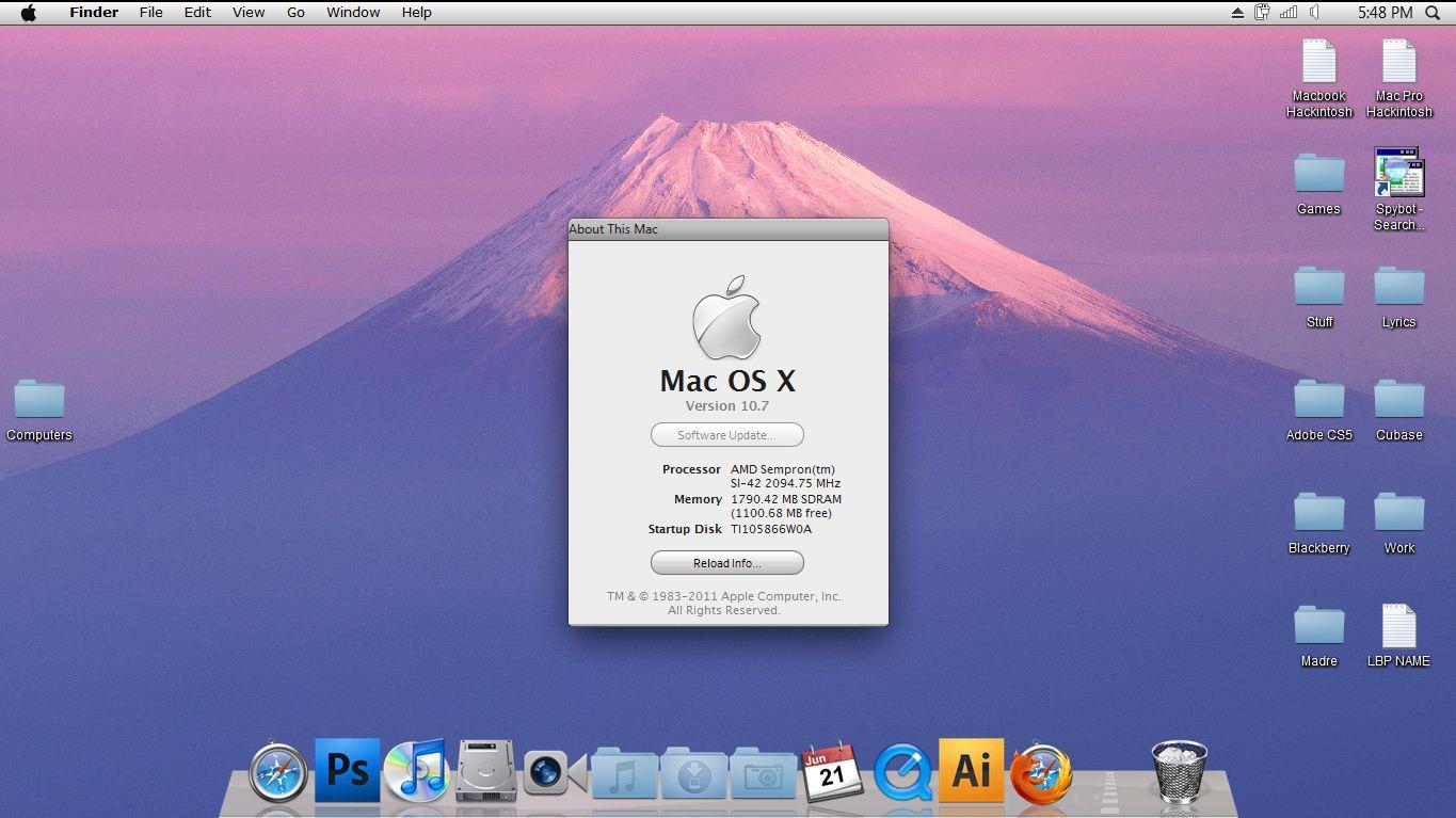 Mac Os X Lion Skin Pack For Windows 7